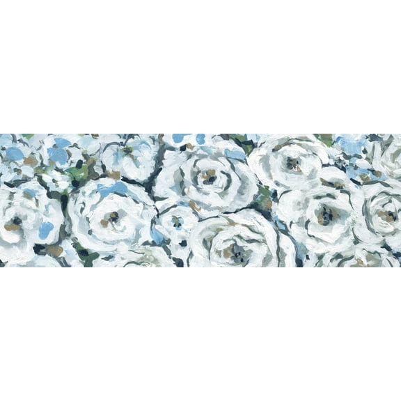 Marmont Hill Row of Blooms II Canvas Wall Art