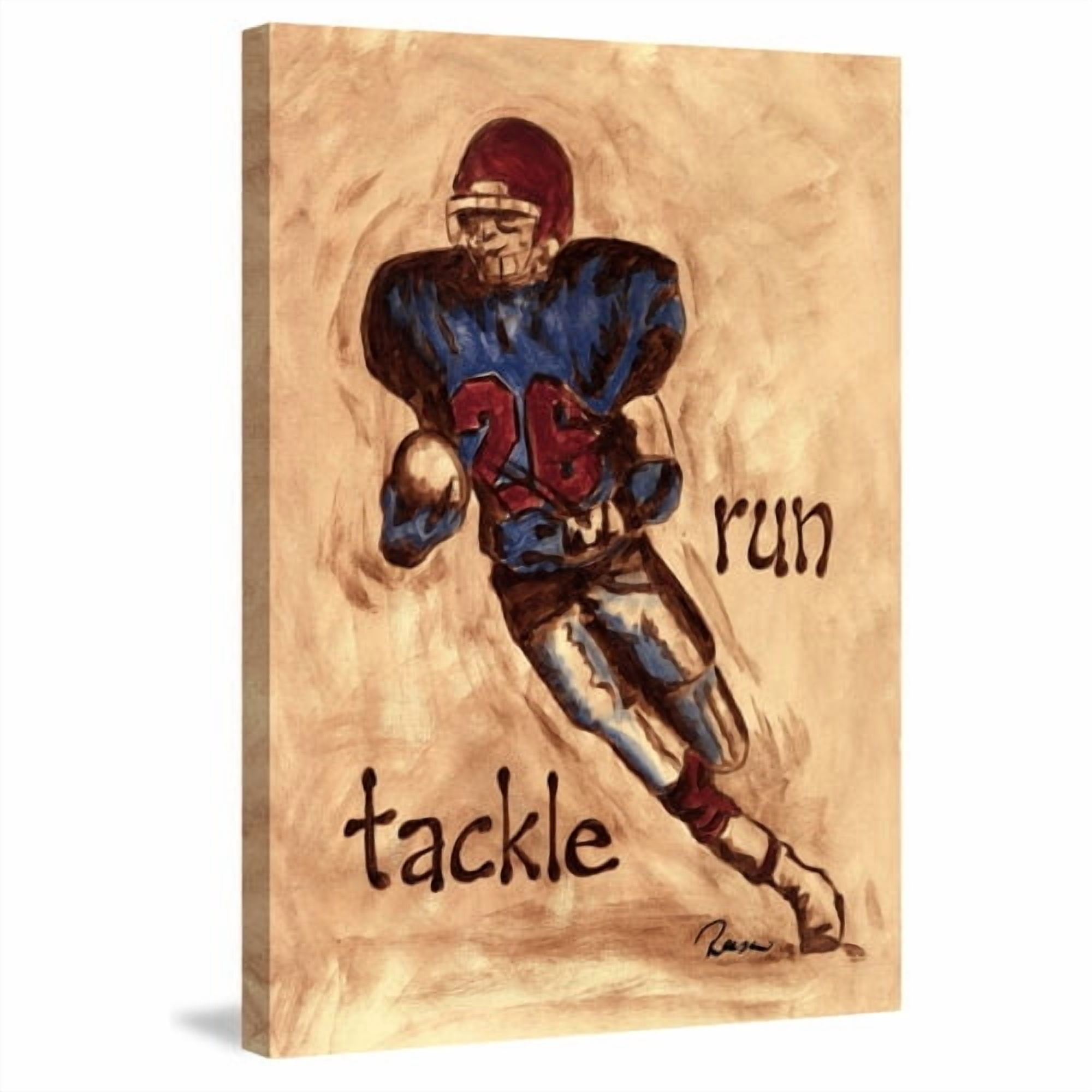 Marmont Hill "Runner" by Reesa Qualia Painting Print on Wrapped Canvas