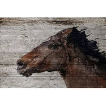 Marmont Hill "Running Wild II" by Irena Orlov Painting Print on White Wood