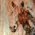 thumbnail image 1 of Marmont Hill "Rustic Horse 1" by Irena Orlov Painting Print on Wrapped Canvas, 1 of 7