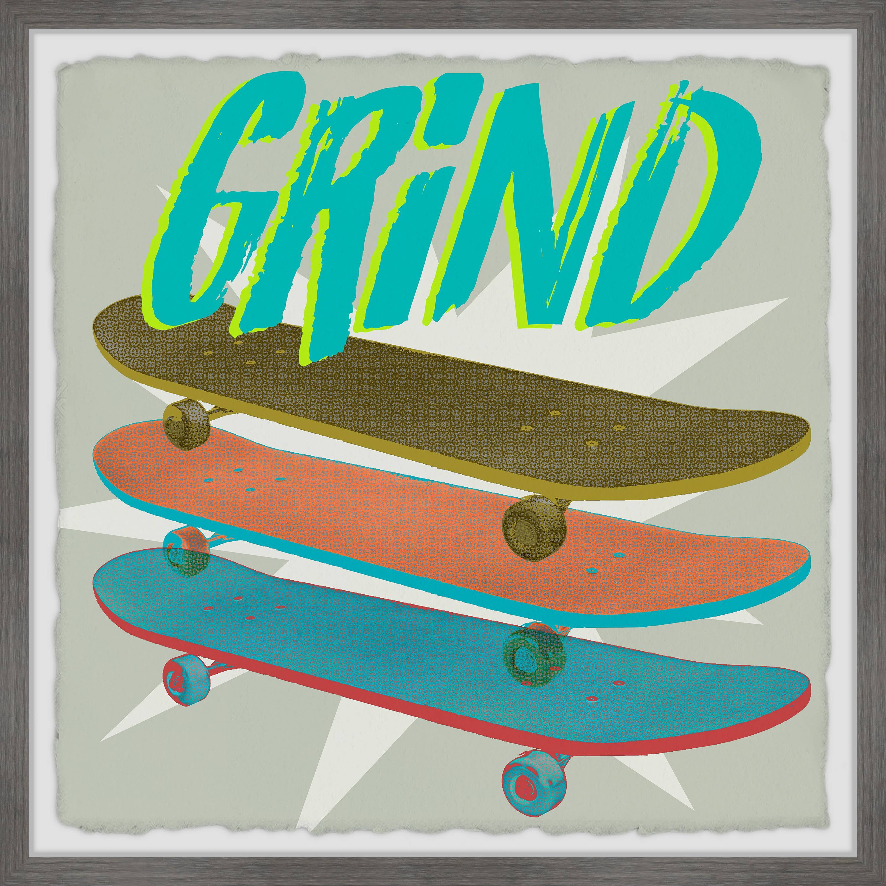 Marmont Hill SK8R I Framed Wall Art