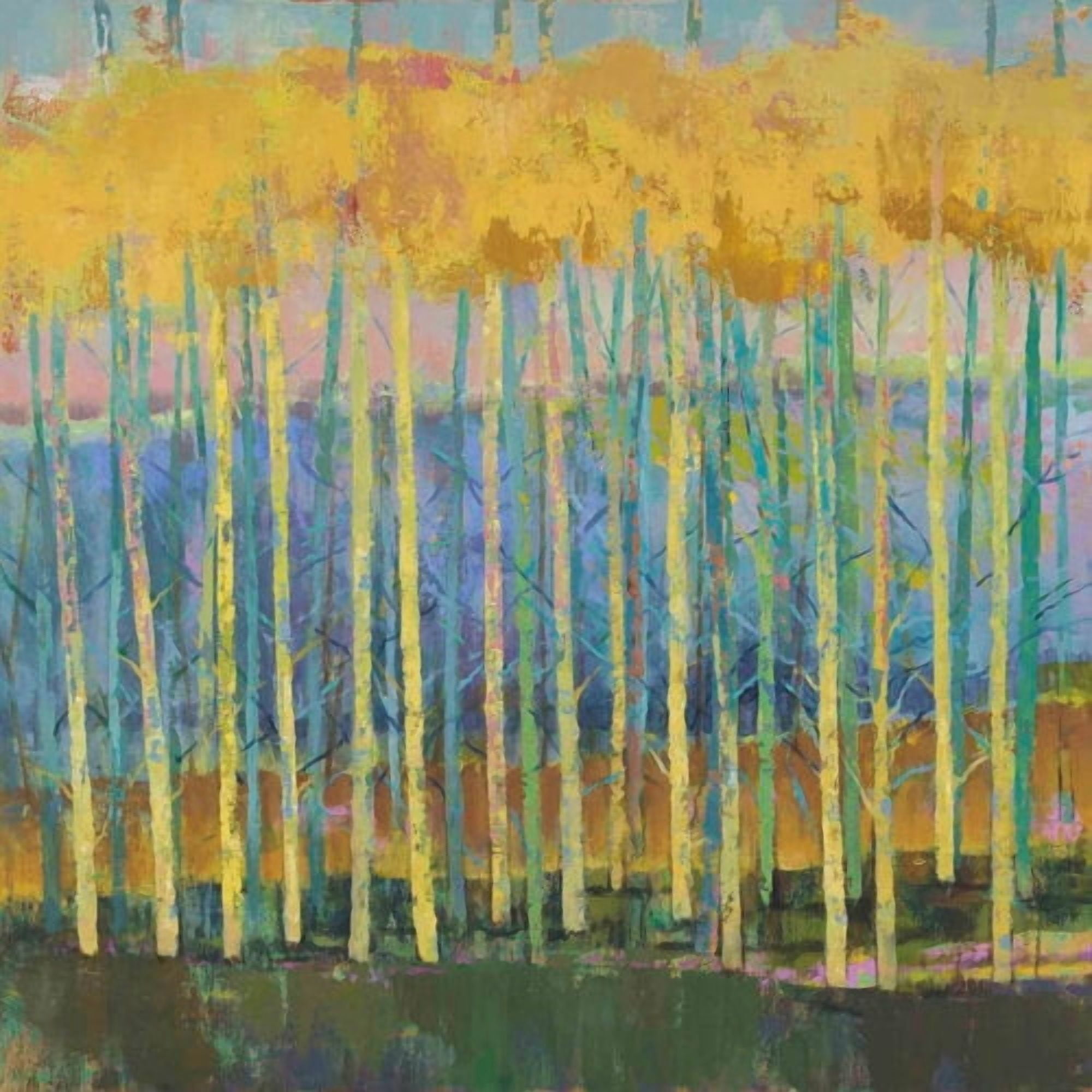 Marmont Hill "Sacred Place I" Painting Print on Wrapped Canvas