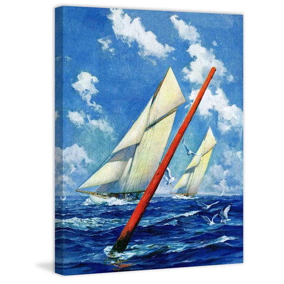 Marmont Hill Sailing Away Print On Canvas