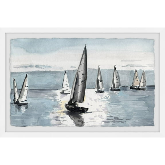 Marmont Hill Sailing Regattas Framed Wall Art