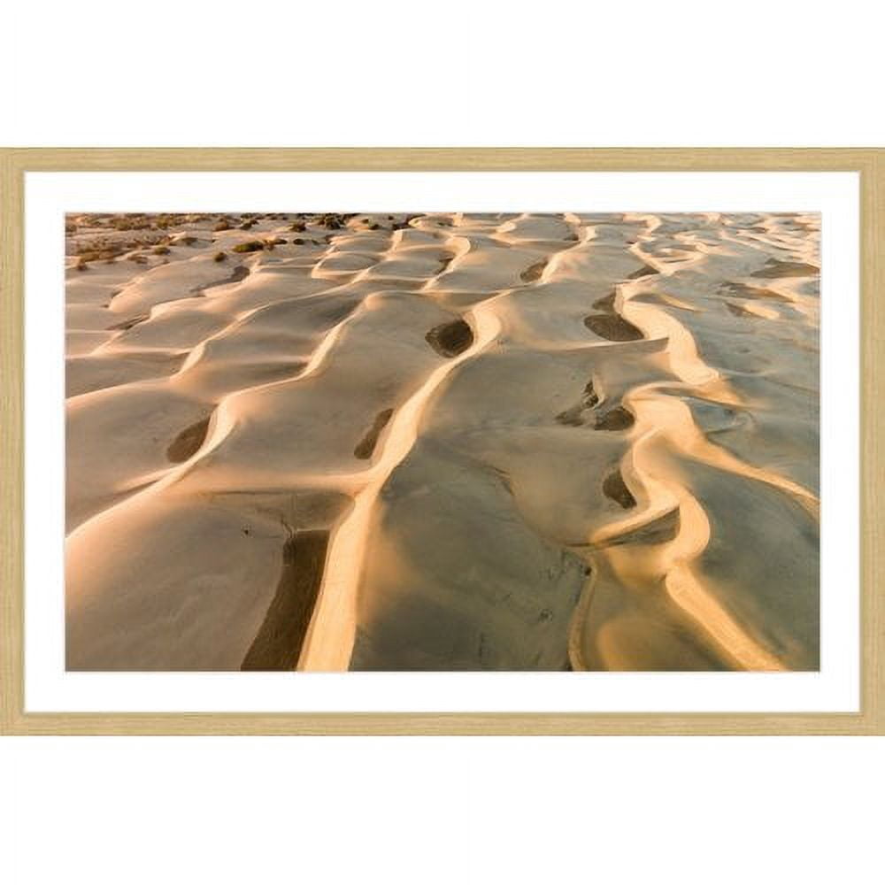 Marmont Hill "Sand Ripples" by Karolis Janulis Framed Painting Art Print