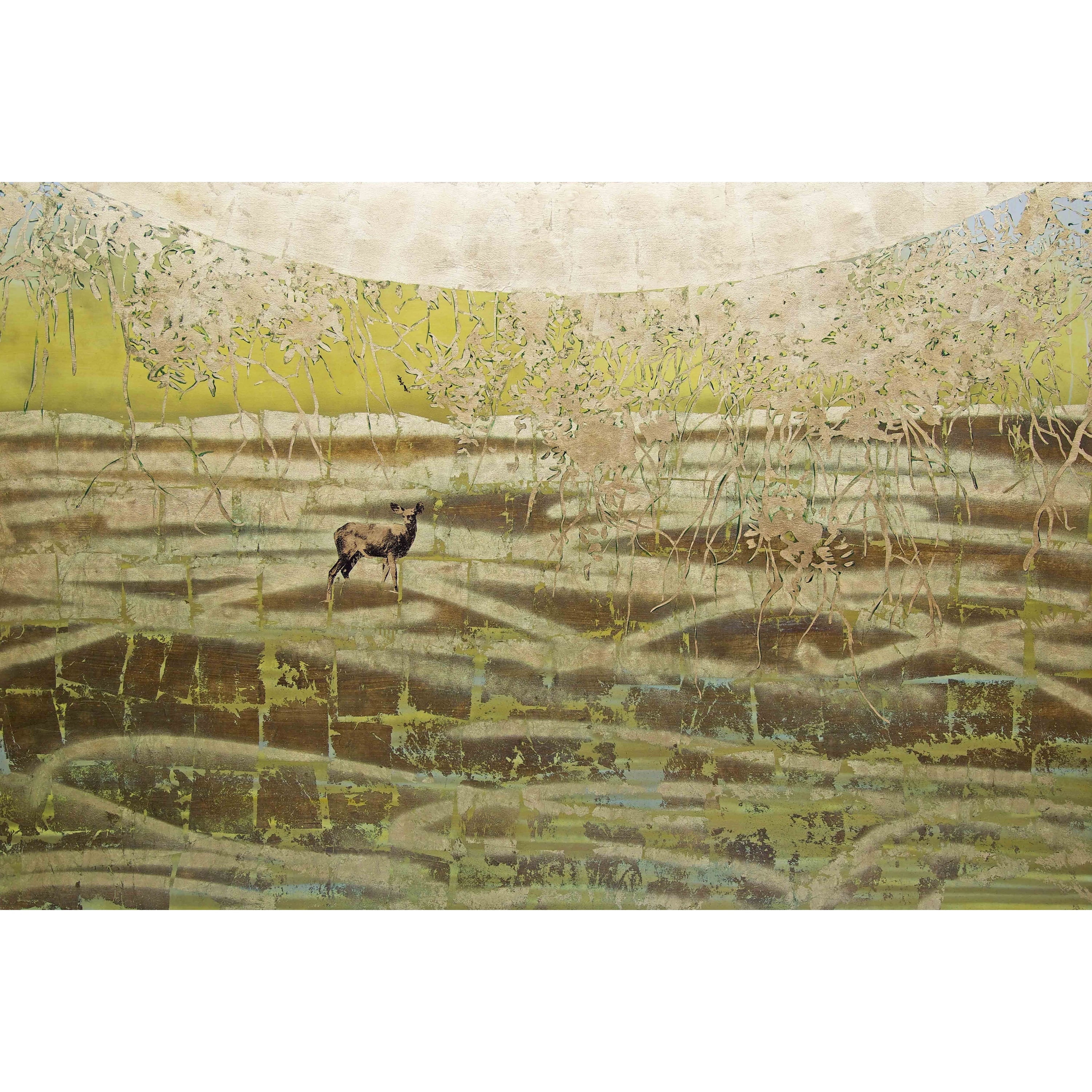Marmont Hill "Savannah" by Tracy Silva Barbosa Painting Print on Canvas