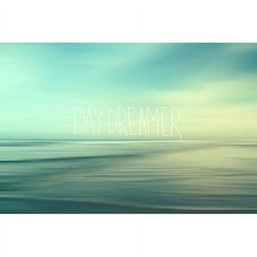 Marmont Hill Sc-10-C-24 16" X 24" "Daydreamer" Giclee Art Print On Stretched Canvas By