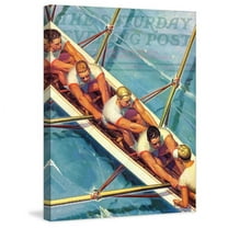 Marmont Hill Scullers by Michael Dolas Painting Print on Canvas