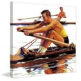thumbnail image 1 of Marmont Hill Sculling Race by Maurice Bower Painting Print on Canvas, 1 of 7