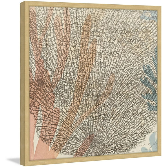 Marmont Hill "Sea Ephemera I" Framed Painting Print