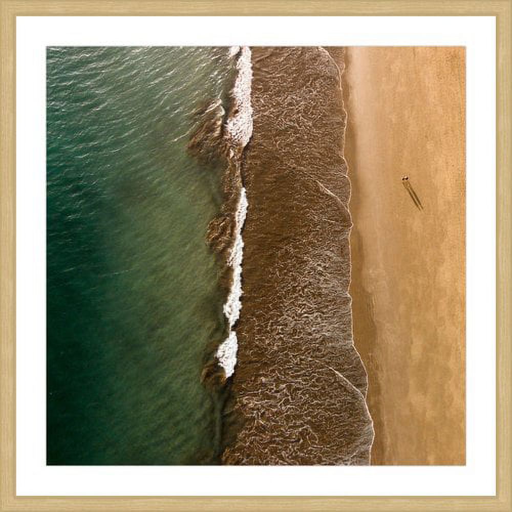 Marmont Hill "Sea Shore" by Karolis Janulis Framed Painting Print