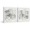 thumbnail image 1 of Marmont Hill Sealife Batik XIV Diptych, 1 of 5