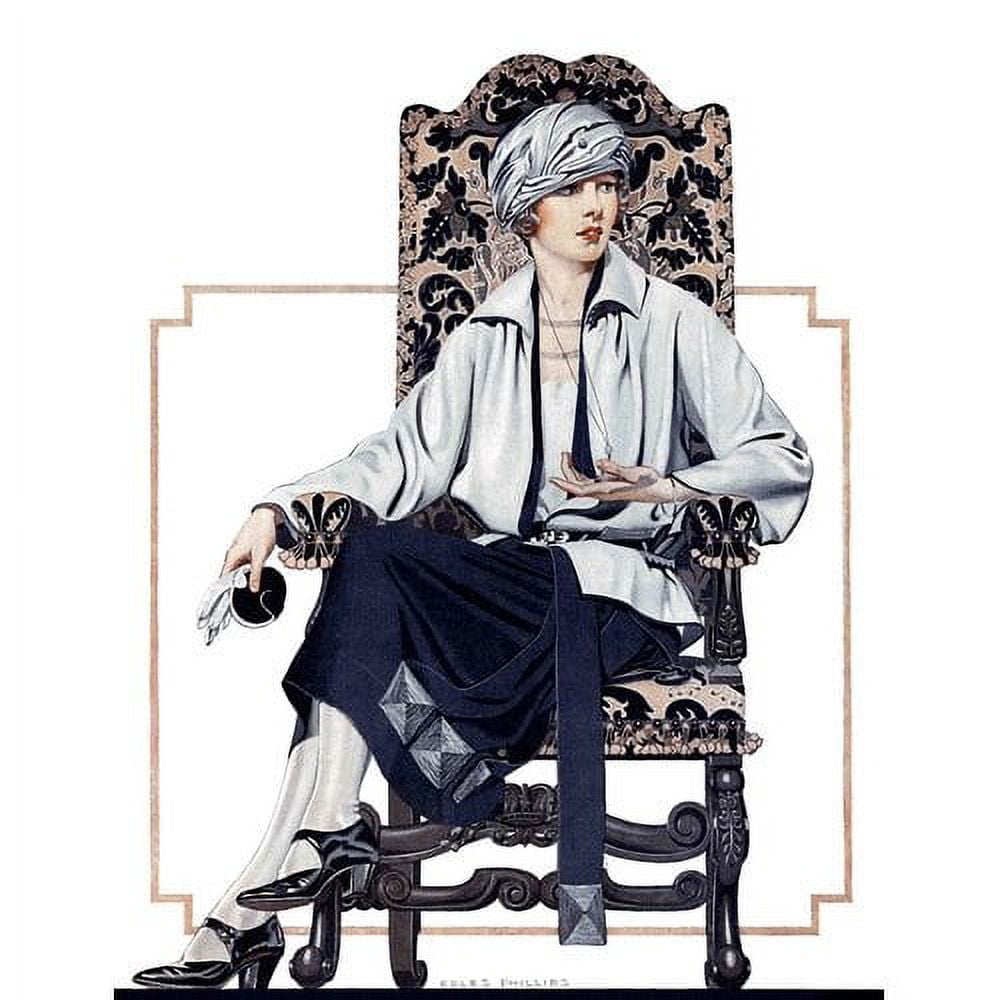 Marmont Hill "Seated Woman" by Coles Phillips Painting Print on Canvas
