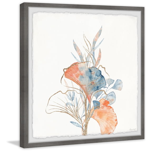 Marmont Hill Seaweed Bouquet Framed Painting Print