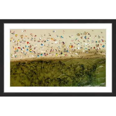 Marmont Hill "Seaweed" By Karolis Janulis Framed Painting Art Print, 18.0" x 1.5"