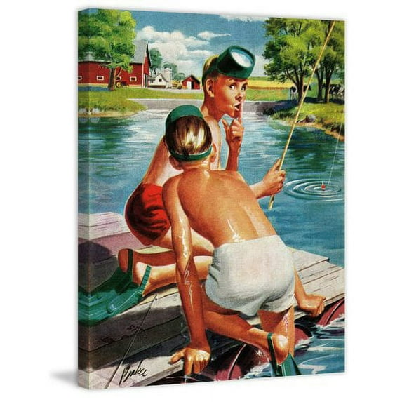 Marmont Hill - "Secret Spot" Painting Print on Wrapped Canvas