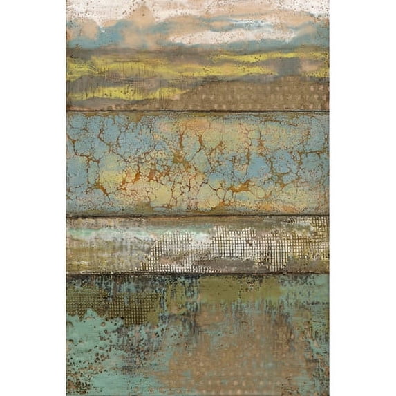 Marmont Hill "Segmented Textures I" Painting Print on Wrapped Canvas
