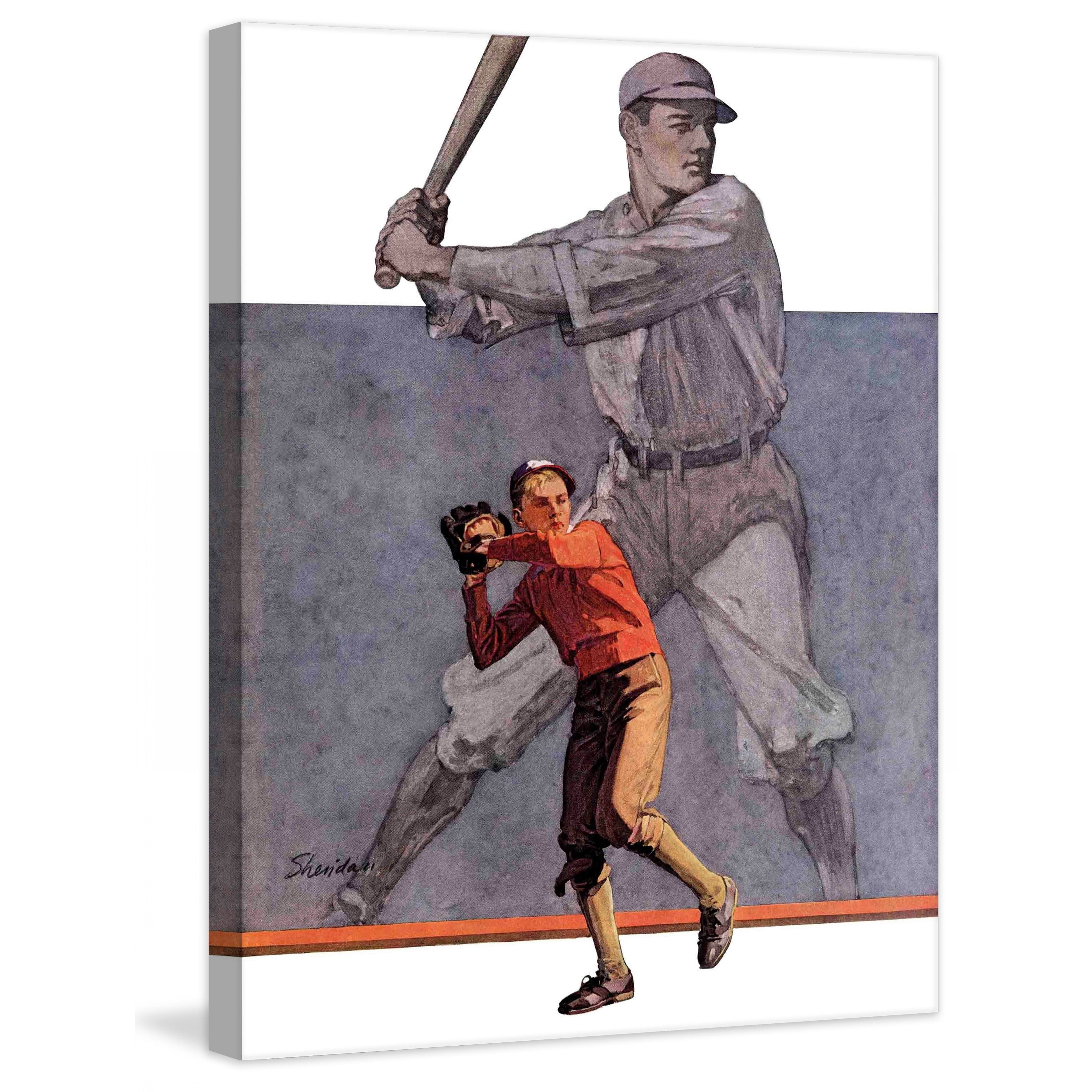 Marmont Hill Shadow Batter by John E. Sheridan Painting Print on Canvas