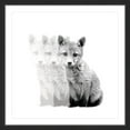 thumbnail image 1 of Marmont Hill "Shadow Fox" by Katarina Snygg Framed Painting Print, 1 of 5