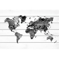 Marmont Hill "Shadow Travels" by Dani Jay Painting Print on White Wood