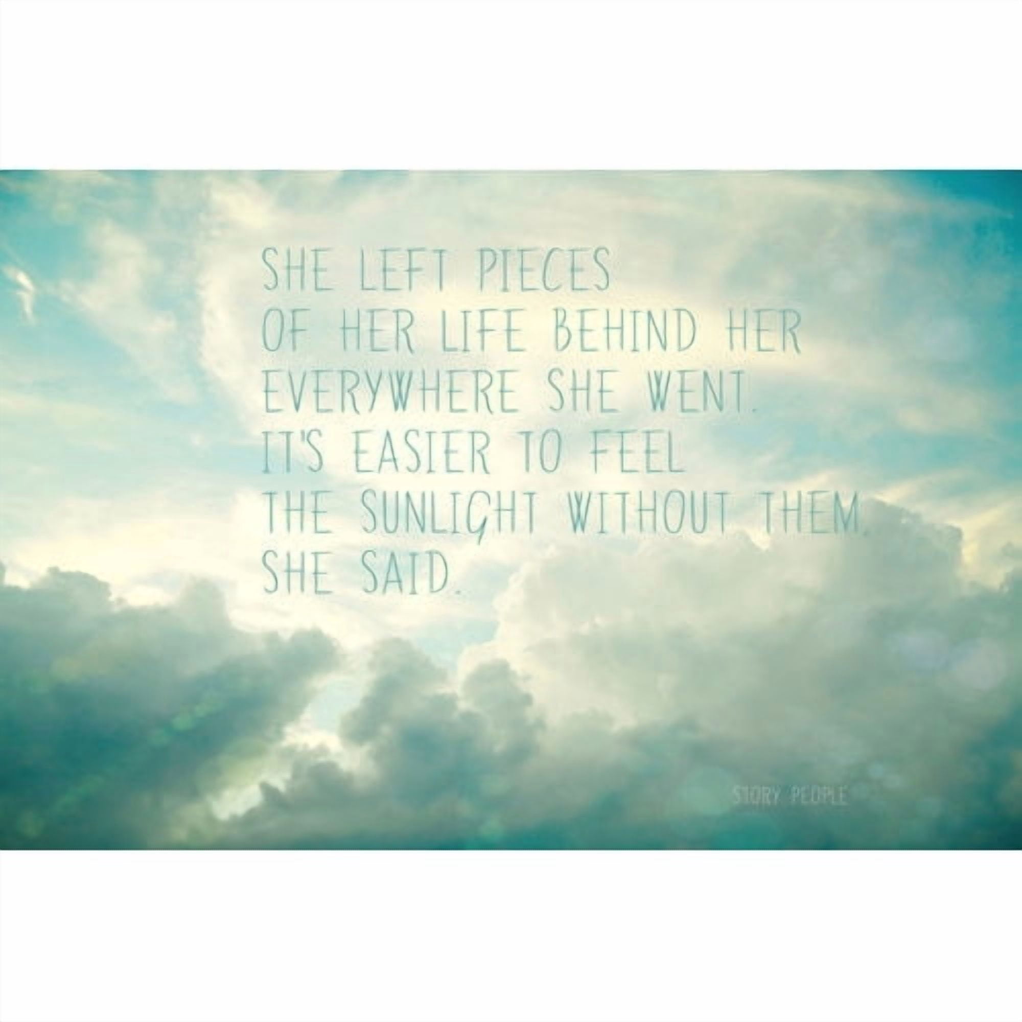 Marmont Hill "She Left Pieces of Her Life" Sylvia Cook Painting Print on Canvas