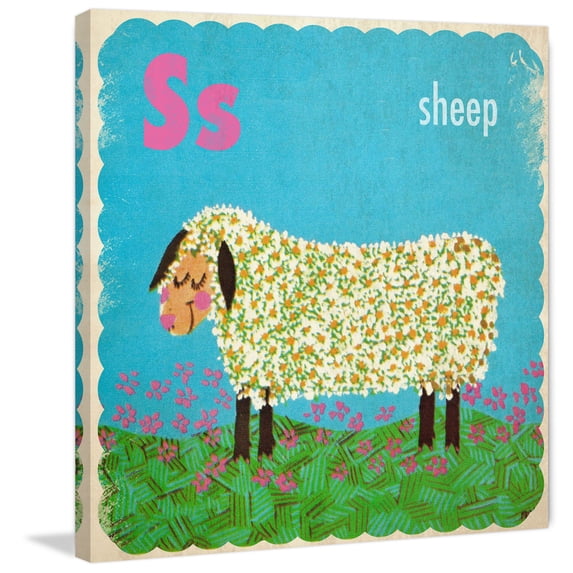Marmont Hill "Sheep" by Curtis Painting Print on Canvas