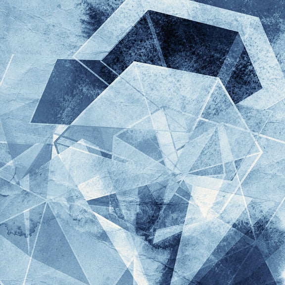 Marmont Hill - "Shimmering Appendix" Painting Print on Wrapped Canvas