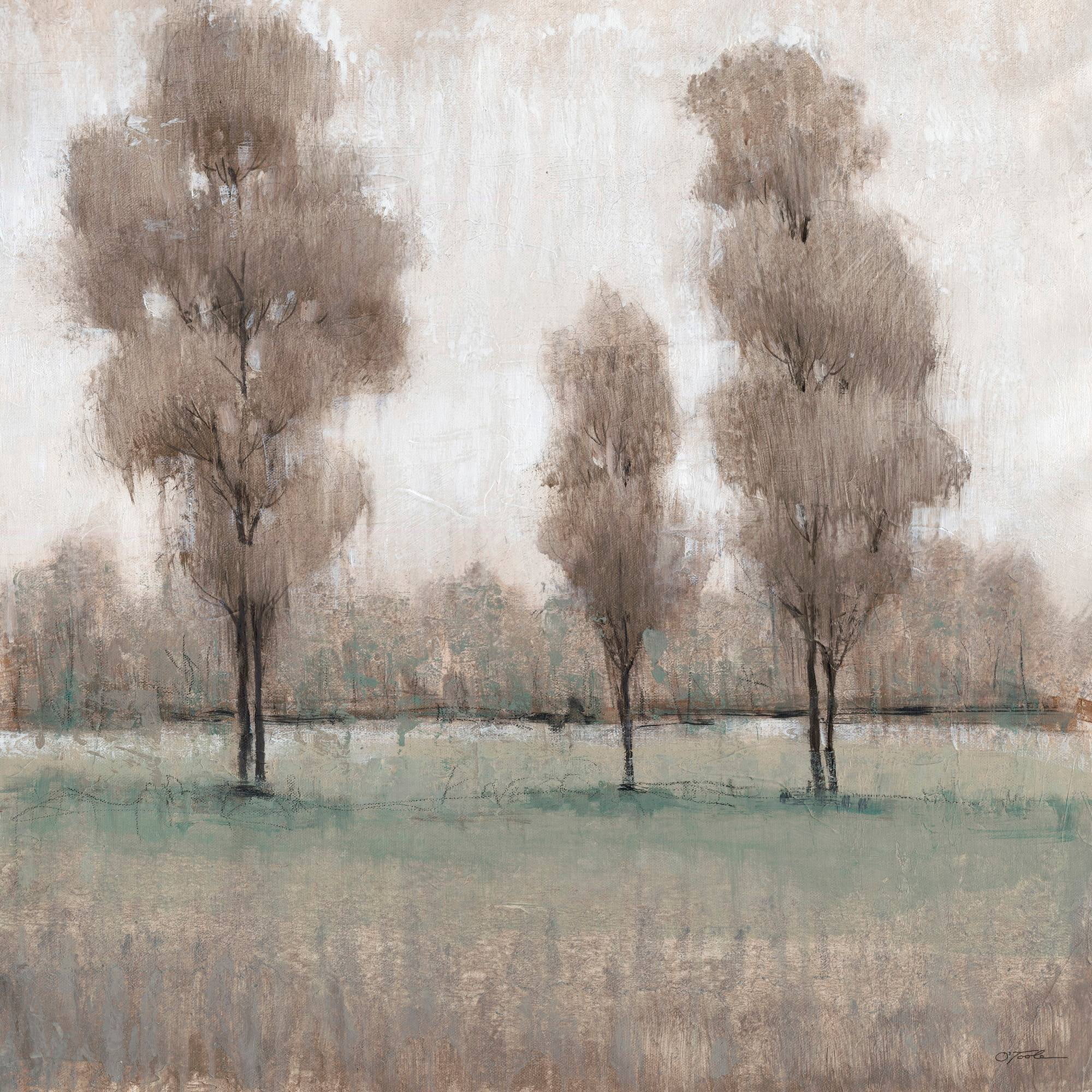 Marmont Hill Shimmering Trees I Painting Print on Wrapped Canvas