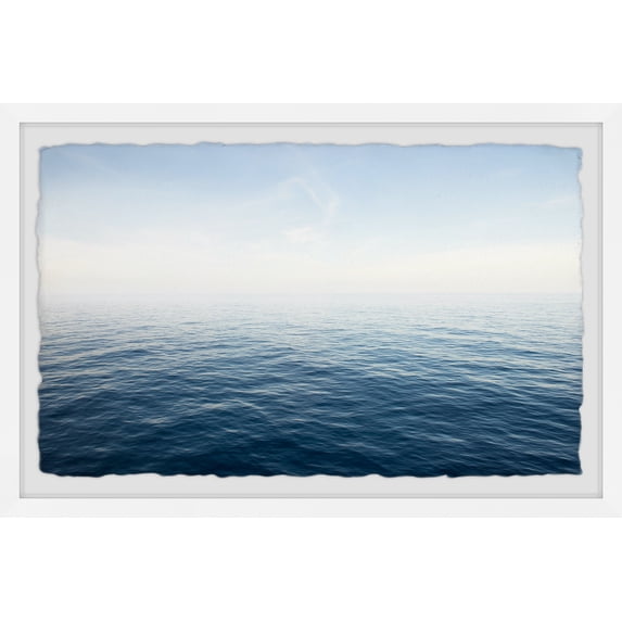 Marmont Hill Shimmering Waves Framed Wall Art, 12" x 18"