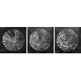 thumbnail image 1 of Marmont Hill Silver Circle Triptych, 1 of 7