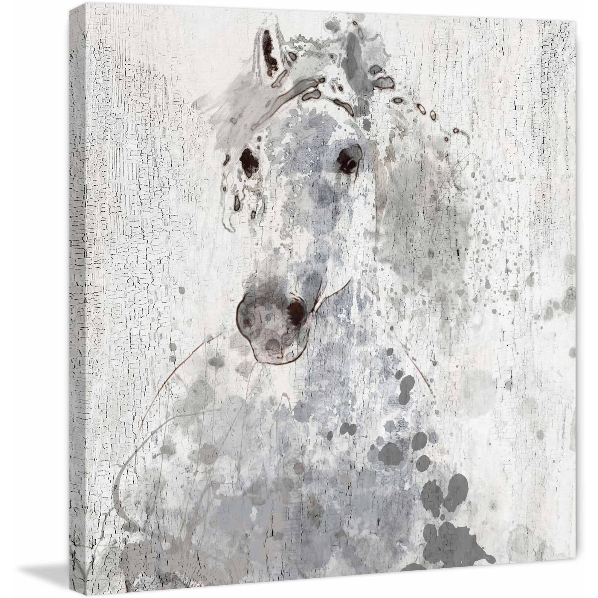 Marmont Hill "Silver Sunshine" by Irena Orlov Painting Print on Wrapped Canvas