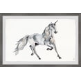 thumbnail image 1 of Marmont Hill Silver Unicorn Framed Wall Art, 24.00" x 1.50", 1 of 6