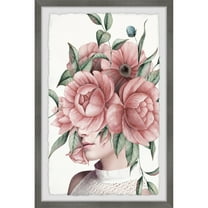 Marmont Hill Simple Beauty Framed Painting Print