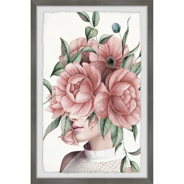 Marmont Hill Simple Beauty Framed Painting Print