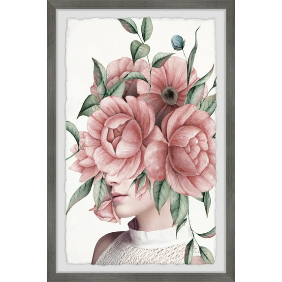 Marmont Hill Simple Beauty Framed Painting Print
