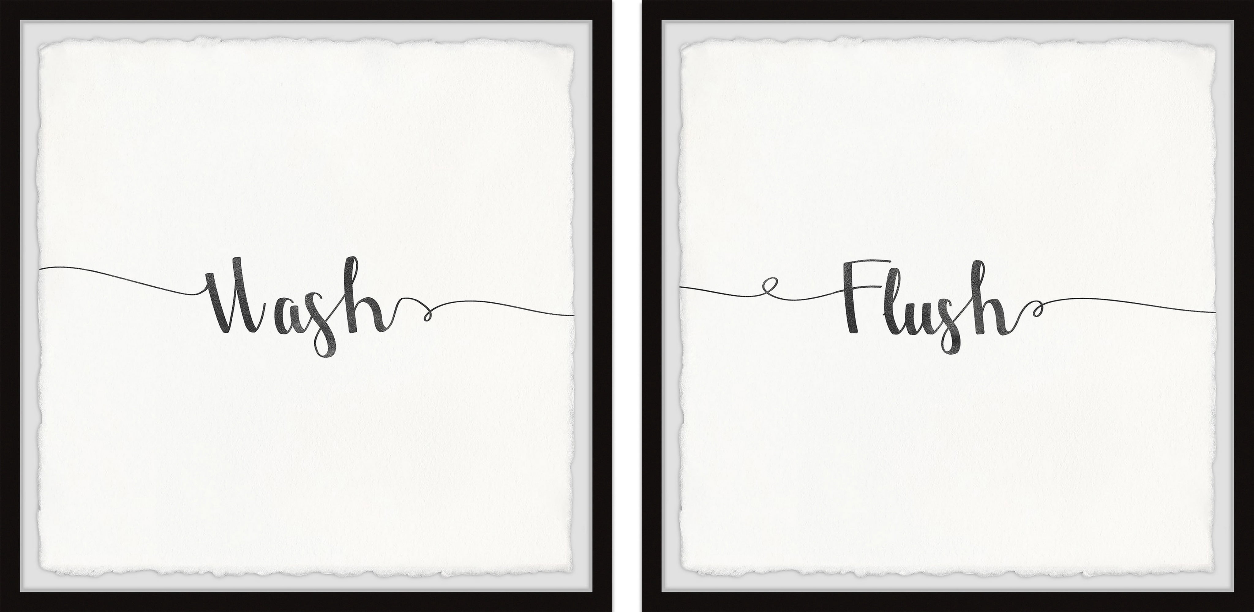 Marmont Hill Simple Notes Diptych
