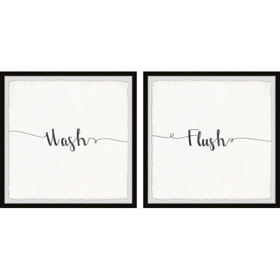 Marmont Hill Simple Notes Diptych