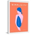 thumbnail image 1 of Marmont Hill Simplicity No 01 Framed Painting Print, 1 of 5