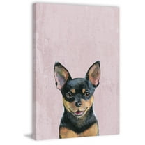 Marmont Hill "Simply Puppy" Painting Print on Wrapped Canvas