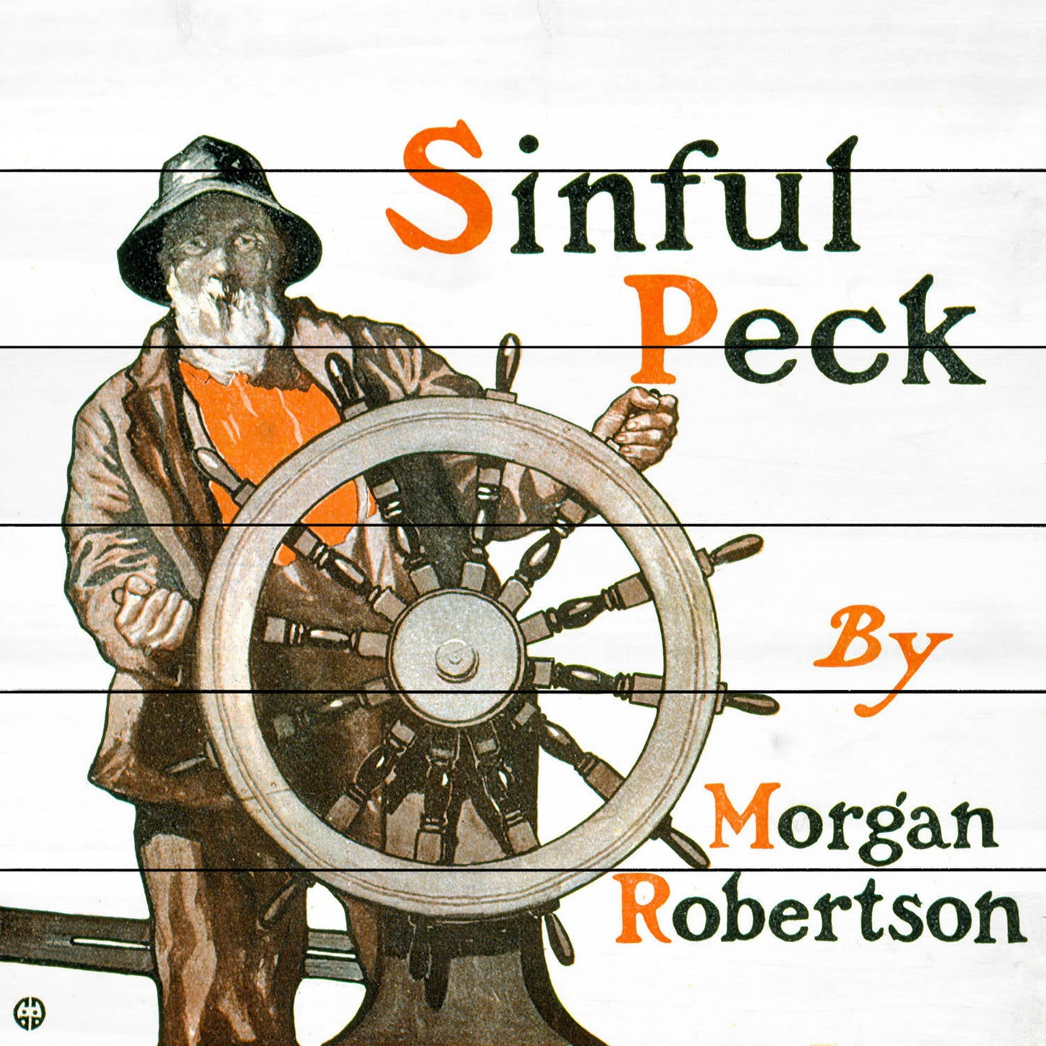 Marmont Hill "Sinful Peck" Painting Print on White Wood