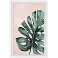 thumbnail image 1 of Marmont Hill Single Fern in Pink Framed Wall Art, 1 of 6