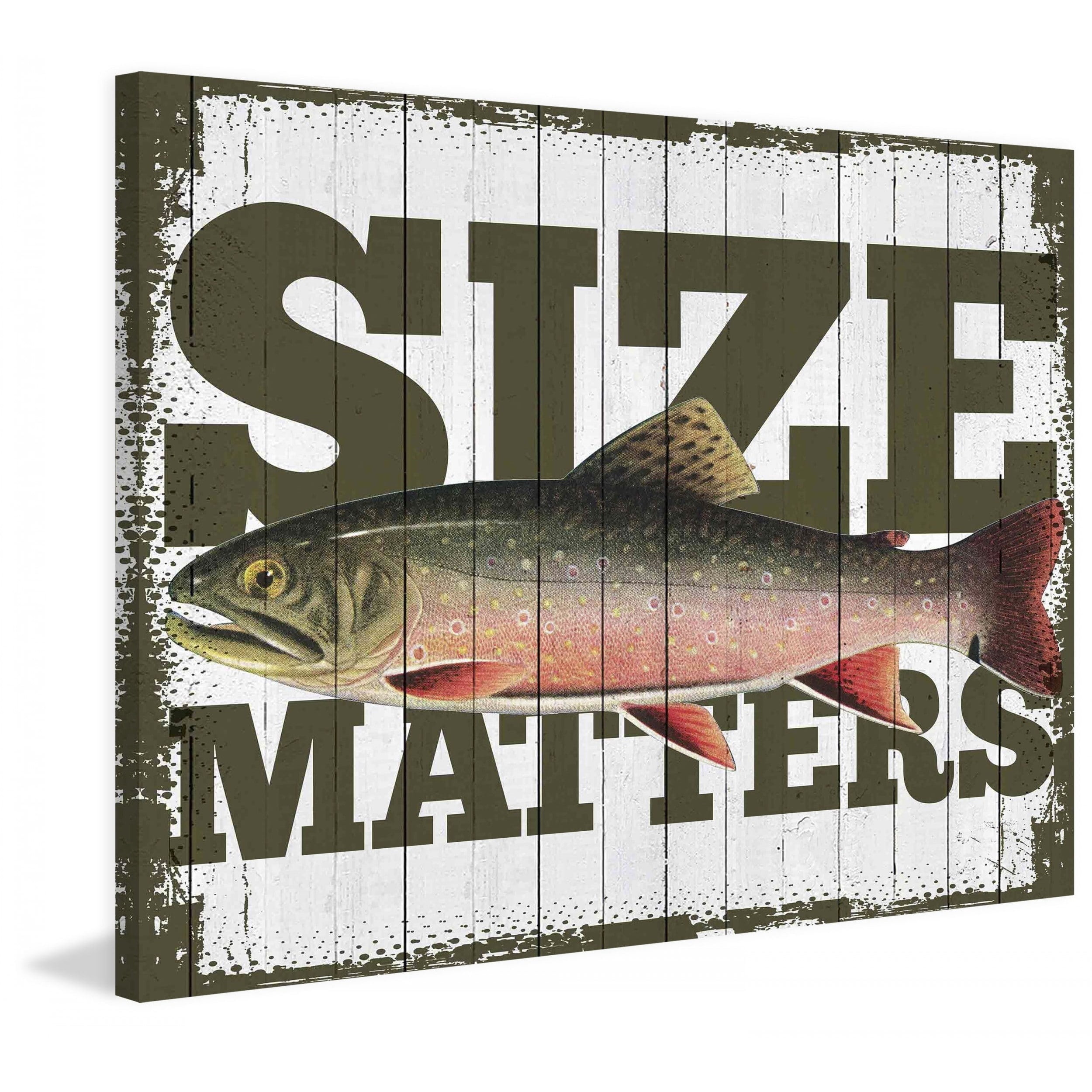 Marmont Hill Size Matters by Saturday Evening Post Painting Print on Canvas