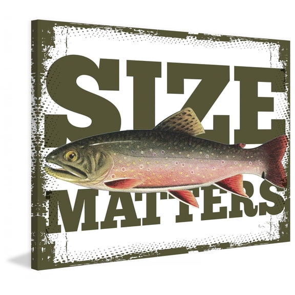 Marmont Hill Size Matters by Saturday Evening Post Painting Print on Canvas