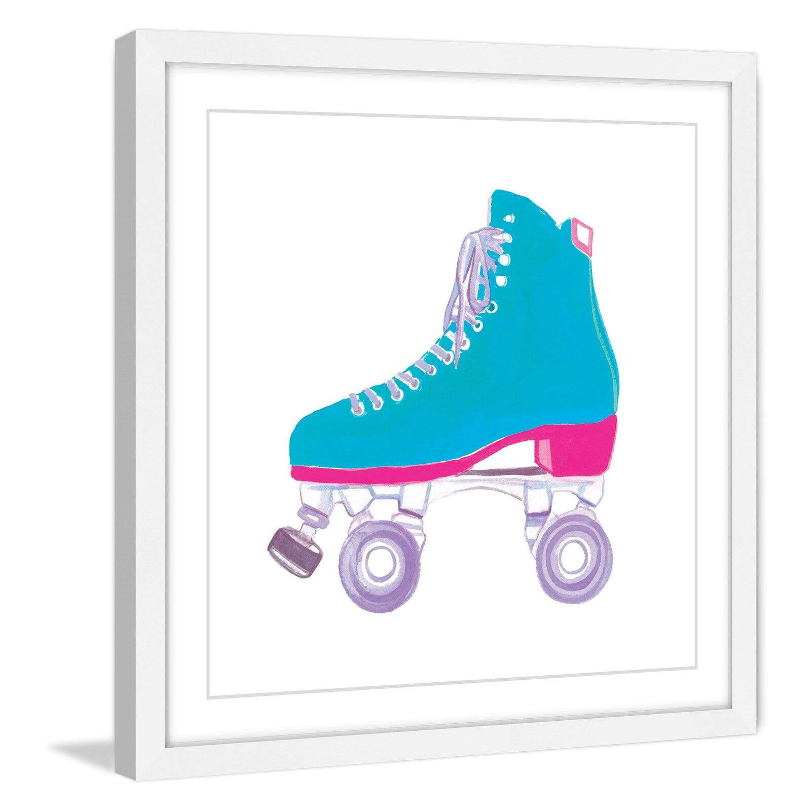 Marmont Hill "Skate" by Molly Rosner Framed Painting Art Print