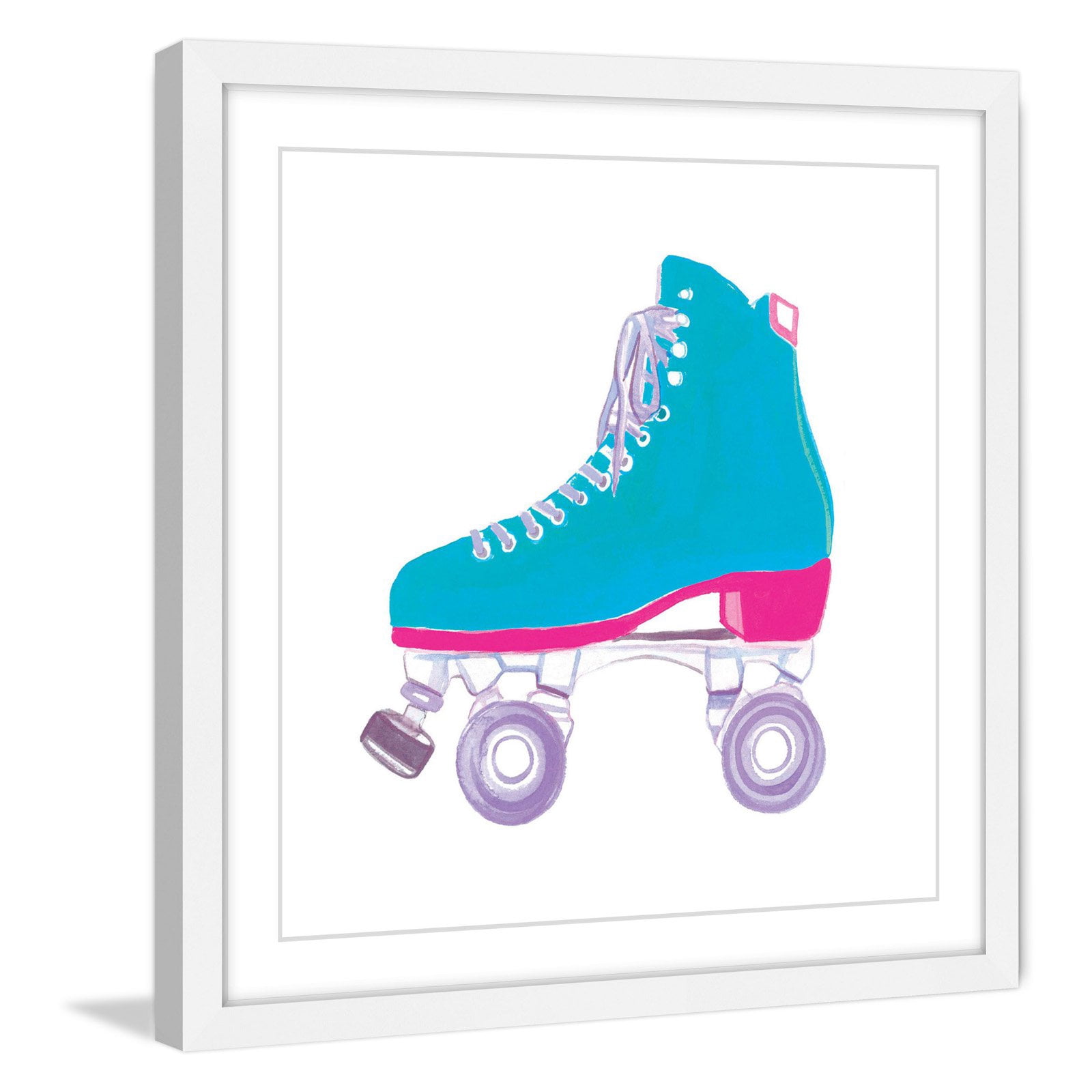 Marmont Hill "Skate" by Molly Rosner Framed Painting Print