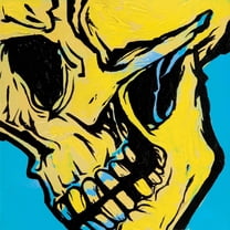 Marmont Hill "Skull 1" Print on Canvas