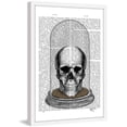 thumbnail image 1 of Marmont Hill "Skull in Bell Jar" Framed Painting Print, 1 of 1