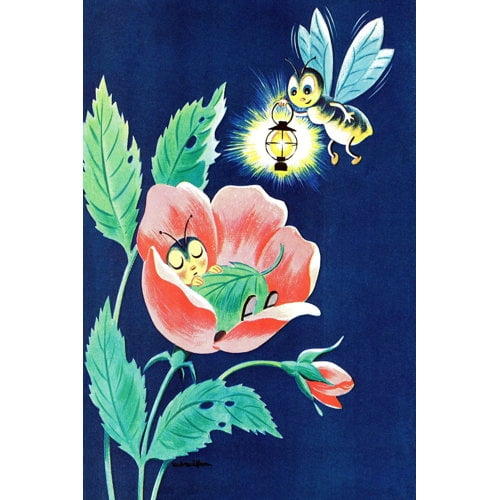 Marmont Hill "Sleeping Bug" by Curtis Painting Print on Canvas