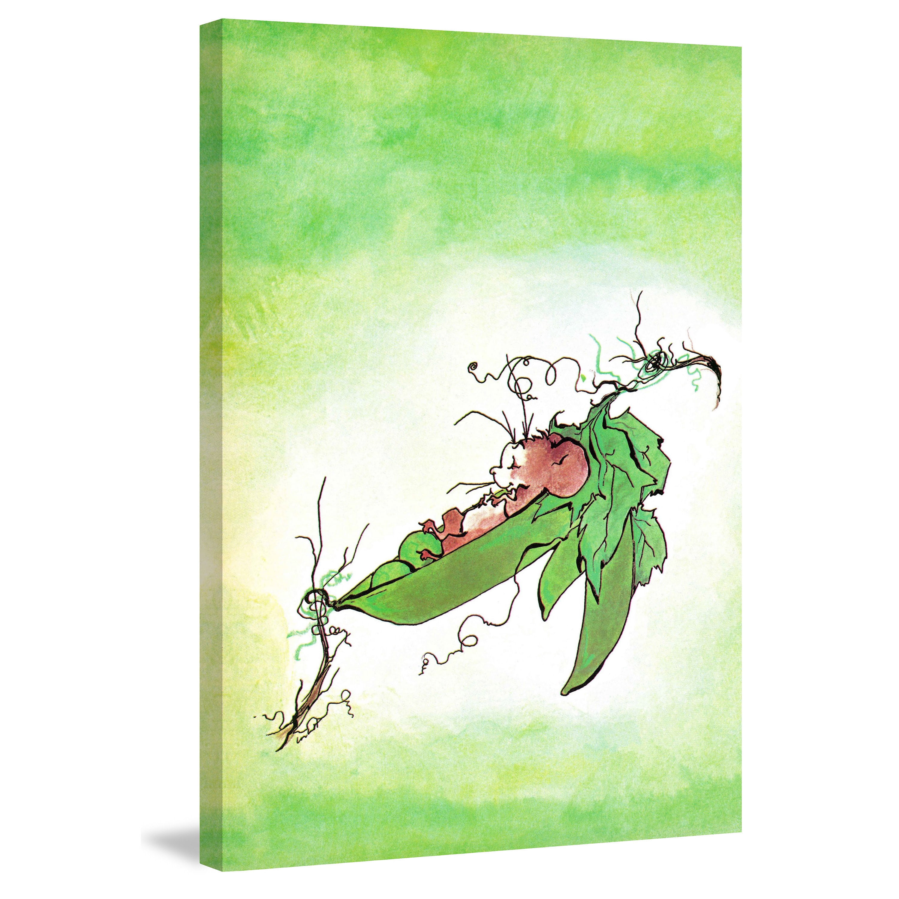 Marmont Hill "Sleeping Mouses" by Curtis Painting Print on Canvas