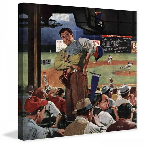 Marmont Hill Sleepy Inning by Earl Mayan Painting Print on Canvas